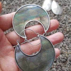 Hoop earrings